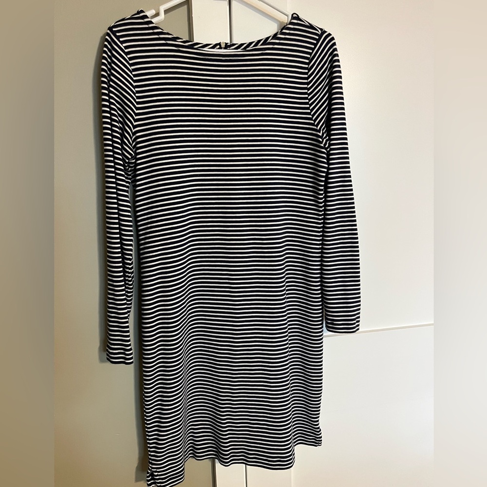 Vineyard Vines Navy and White cotton dress